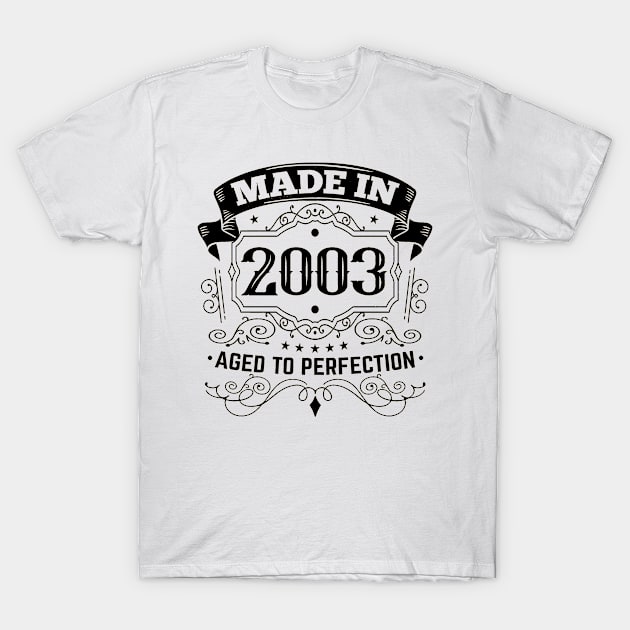 Made in 2003 birthday vintage T-Shirt by HBfunshirts